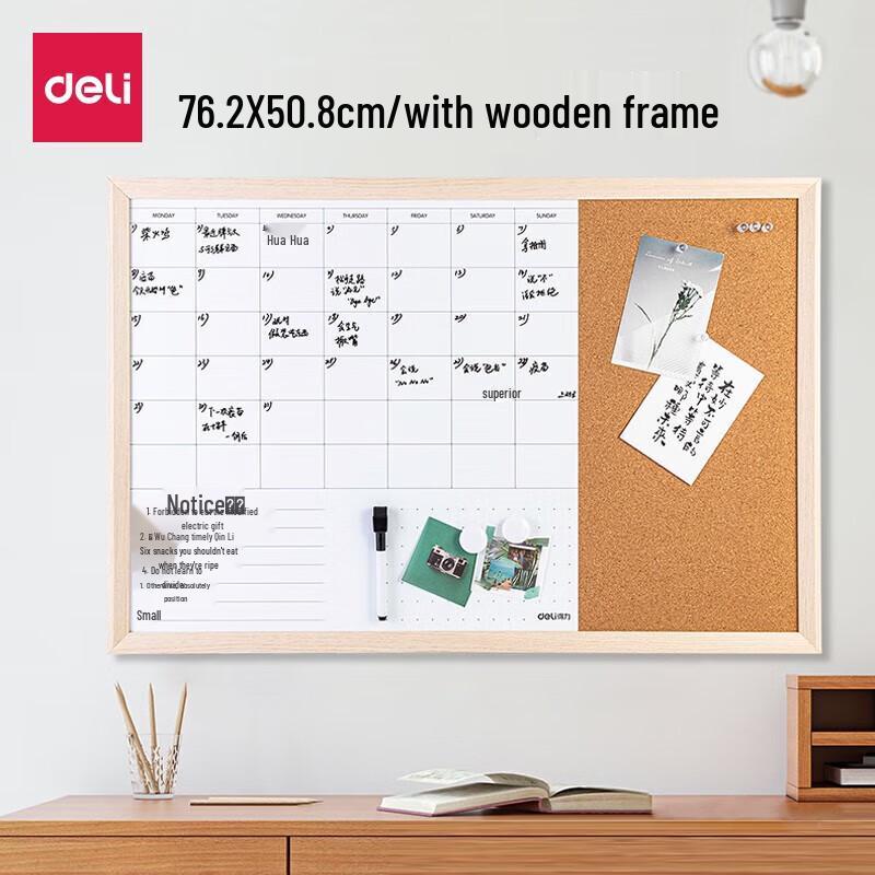 Deli Weekly Plan Cork Board