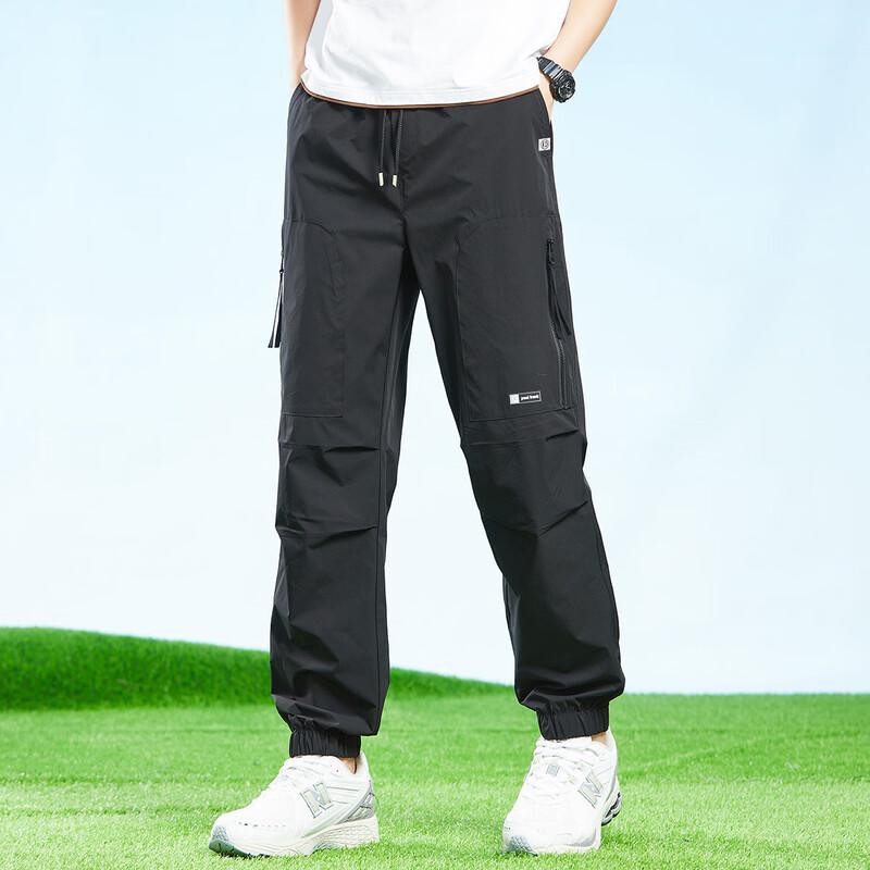 paul frank Men's Loose Fit Jogger Cargo Pants