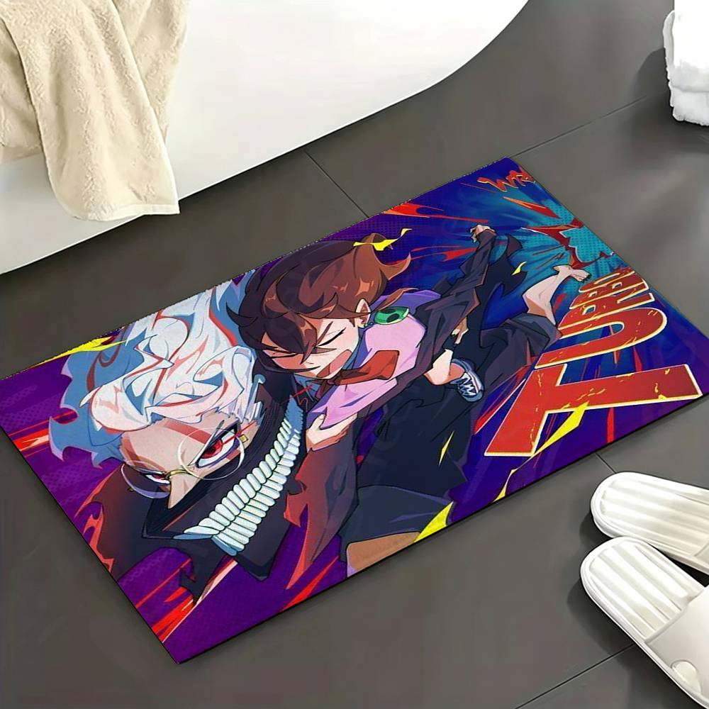 Anime D-DAN DA DAN Floor Mat Soft Non Slip for Entry Door Bathroom Indoor Home Decorative Carpet