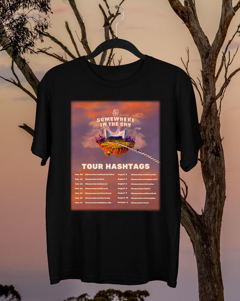AJR Somewhere In The Sky Tour 2025 T Shirt Full Size Gift Fan HH500 Unisex T-Shirt XXL