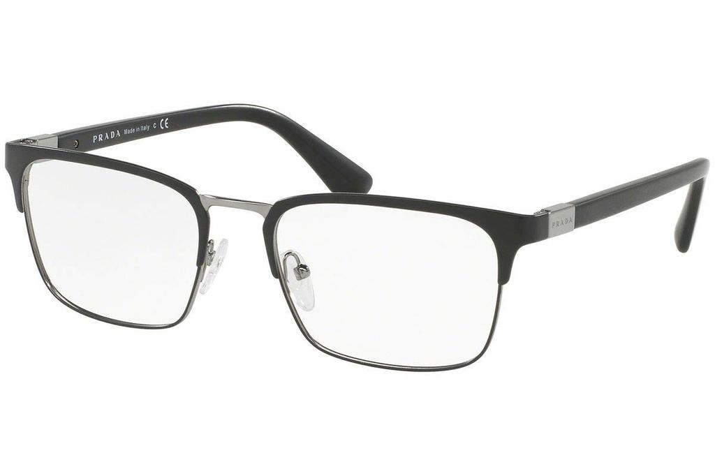 Prada Prada Glasses for Men PR54TV 1BO1O1 55 Made In Italy