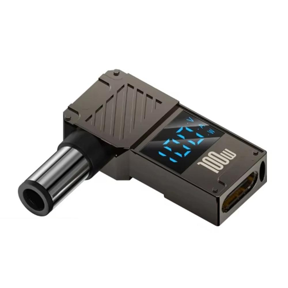 

Для ноутбука HP PD 100 Вт Адаптер для заряджання Type-C до DC 7.4x5.0 мм Цифровий дисплей Конвертер із цинкового сплаву As Shown A