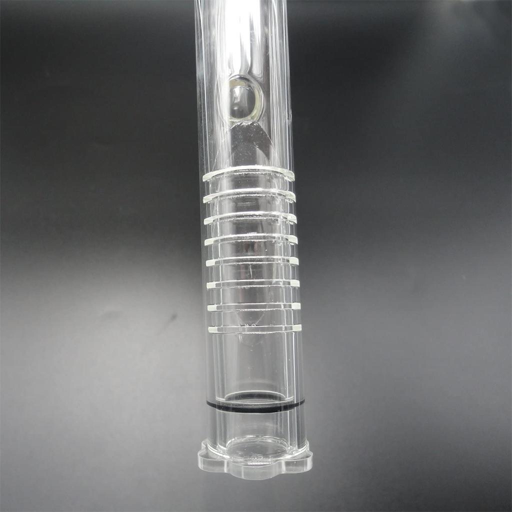 Glass Lily Pipe Inflow with Skimmer for Aquarium Absorb Dissolved Organics