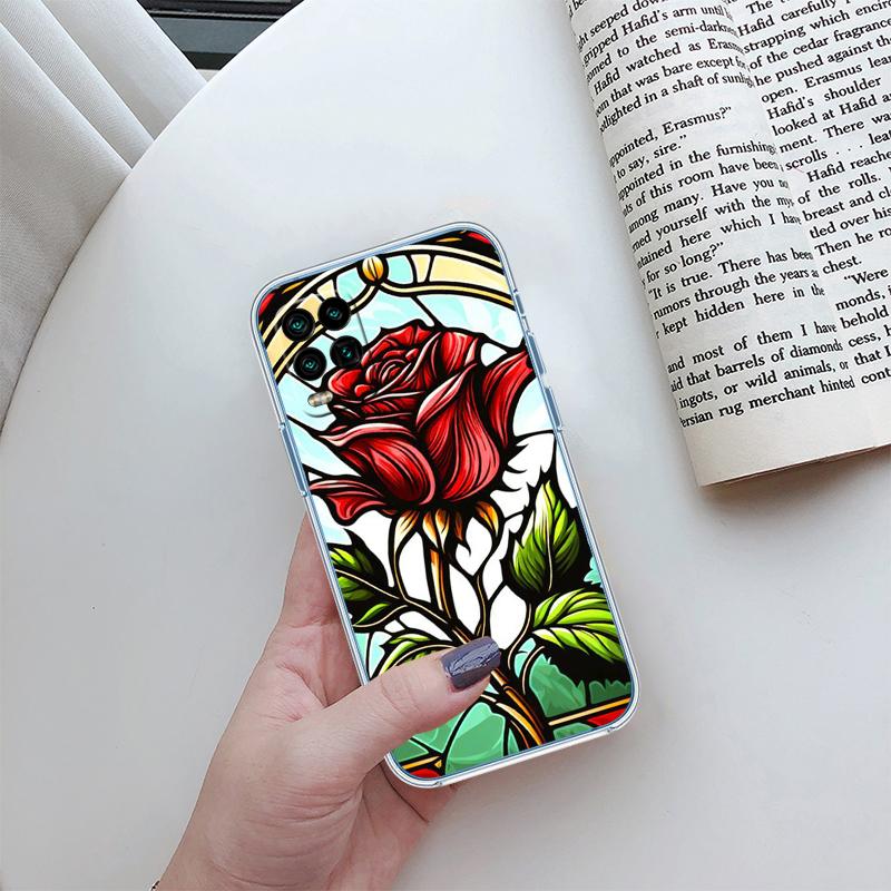 Beauty and the Beast Transparent Phone Case for Motorola Moto G7 G8 G9 G84 G85 G73 G24 G15 Z2 Play Power Plus