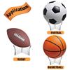 Acrylic Ball Stand Porable Display for Basketball Football Soccer Rugby Bowling