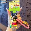Genuine Crayon Shin-chan Kung Fu Keychain Backpack Pendant Anime Doll