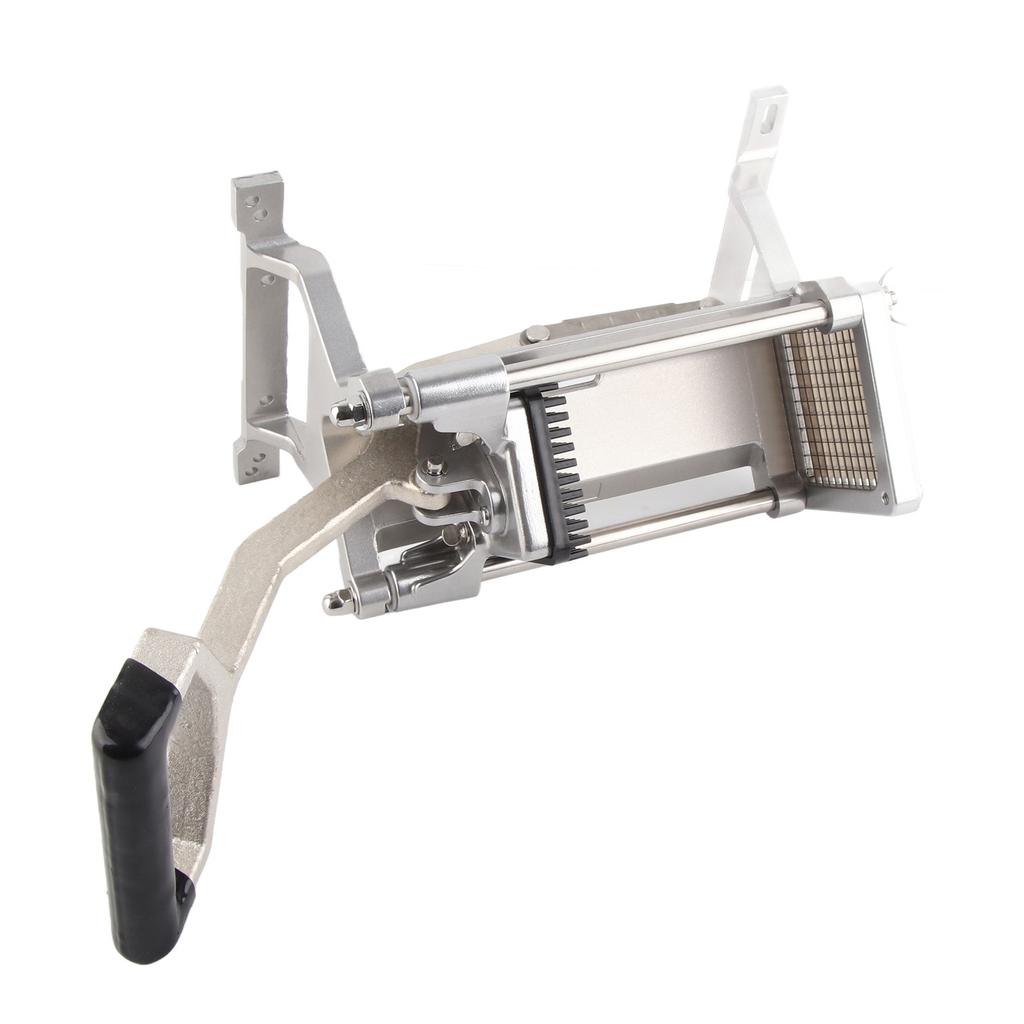French Fry Cutter Commercial Professional Manual Potato Cutting Machine with Suction Feet for