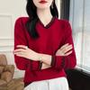 WTEMPO Women Long Sleeve Pullover Sweater Soft Comfortable Jumper Fashion Knitwear Loose Sweater