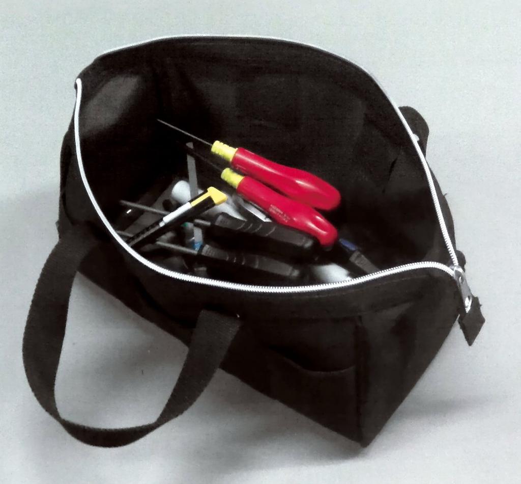 HOZAN Tool Tool Tool Wide Opening for Easy Access To Compact and Bag, Box, Bag, Tools, Lightweight, B-711