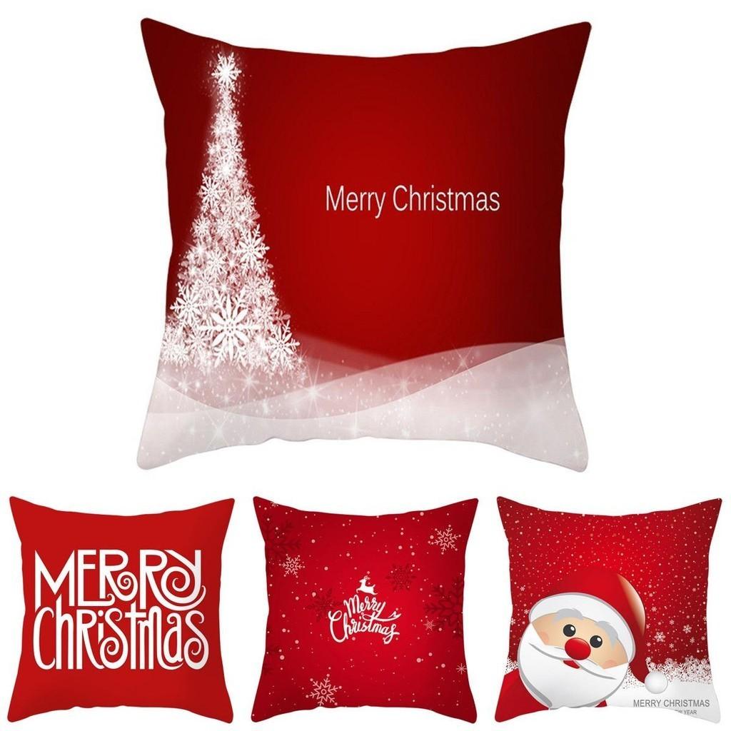 Lebendiges Kissenbezug mit Weihnachtsmotiv Weiche Mehrfarbige Kissenhülle für Gemütliche Wohnzimmer