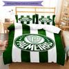 3pcs Football Team (30) Design Cover Set - HD Printed Bedding with 1 Cover and 2 Pillowcases - Perfect for Home and Dorm Decor