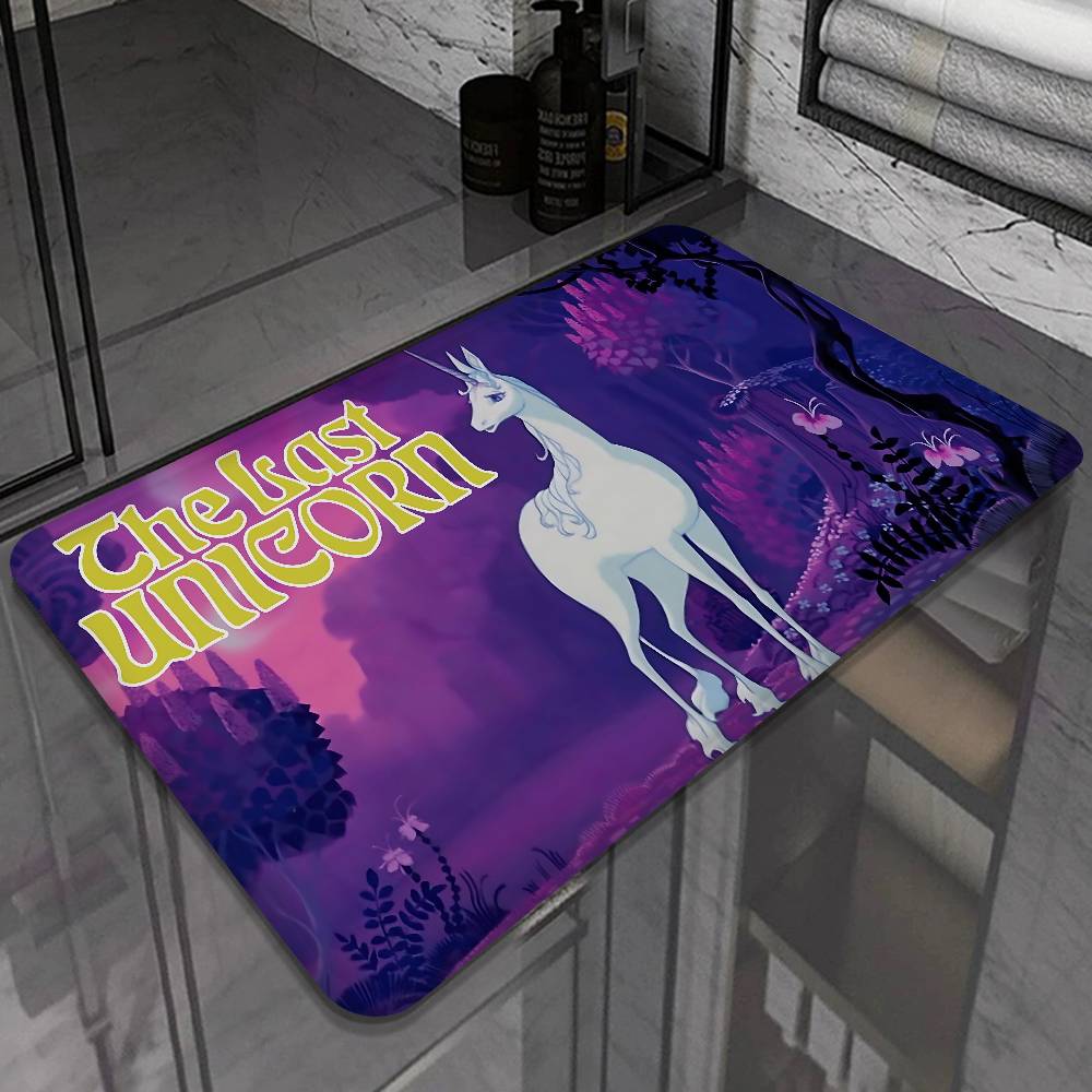 Tappetino per Pavimento L'ultimo Unicorno Stile INS Morbido Pavimento Camera da Letto Casa Tappetino Lavanderia Tappeti Domestici Antiscivolo