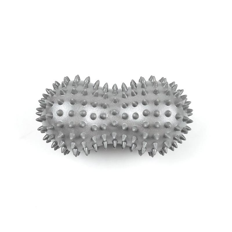 

Peanut Thorn Ball Massage Acupoint Grip Strength Ball Foot Health Tip Nail Fascia Ball Yoga Fitness Hedgehog Ball сірий