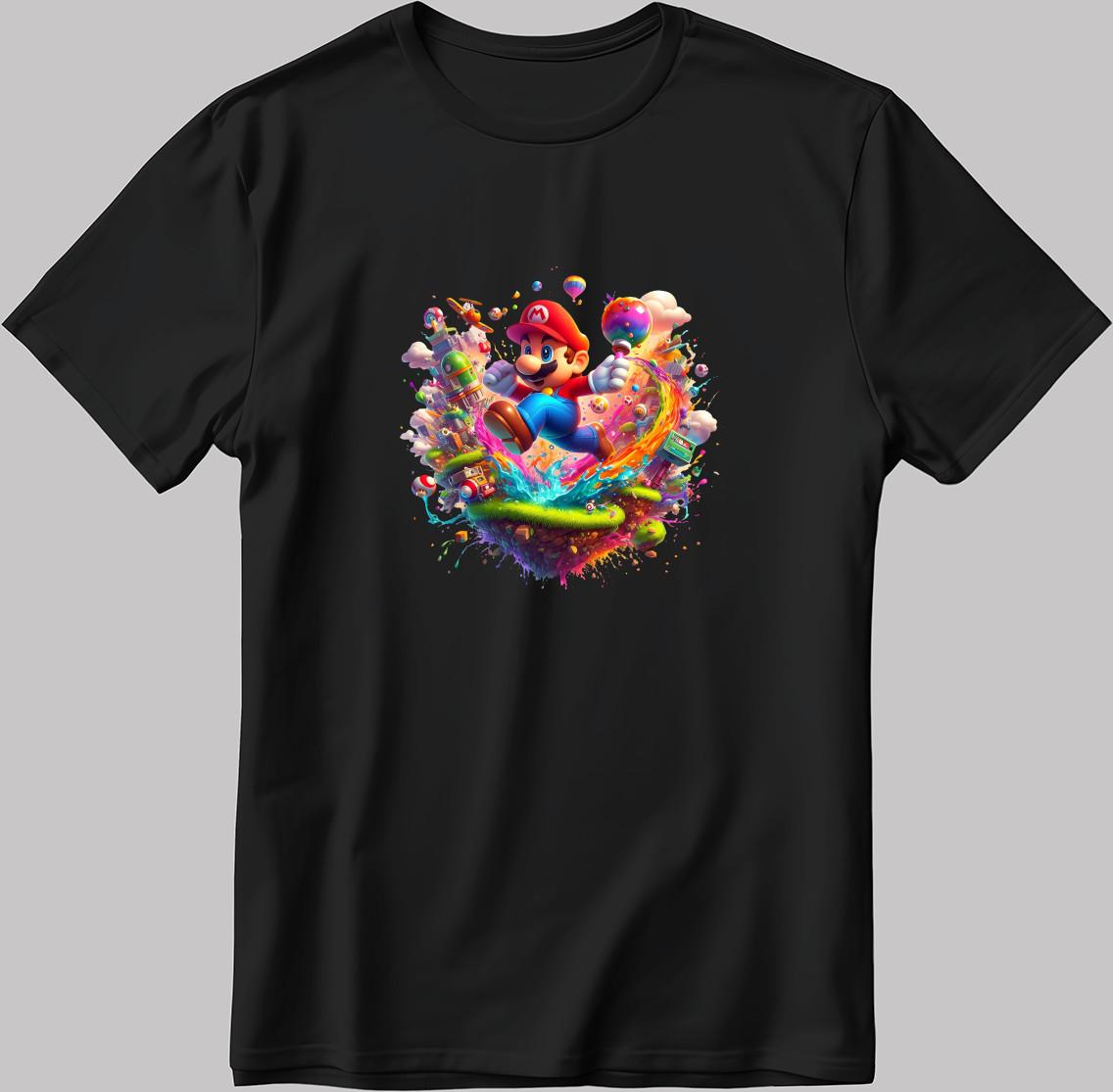 Super Mario Short Sleeve Men s Women s T Shirt N202 S