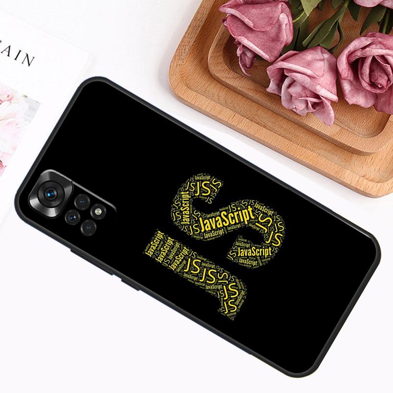 Programming Coding Case For Xiaomi Redmi Note 9 10 11 12 13 14 Pro 9S 10S 11S 12S Redmi 14C 13C 10C 12C Cover