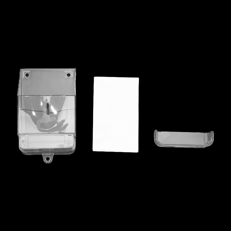 Waterproof Cover for Wireless Doorbell Door Bell Ring Chime Button Transparent Door Bell Protective Cover for Home Doorbell Cover