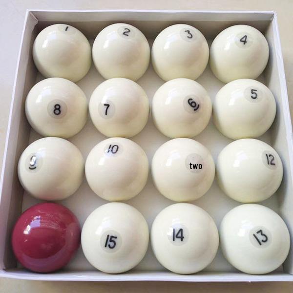 Russian Billiards 68mm Black Balls & Table Tennis Accessories Hunter Head Billiards
