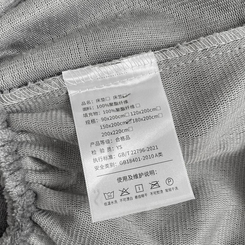 Podzim Zima Teplé prostěradlo Flanel Měkké Pohodlné prostěradlo Queen Silný korálový fleece Potah matrace Plyšové prostěradlo