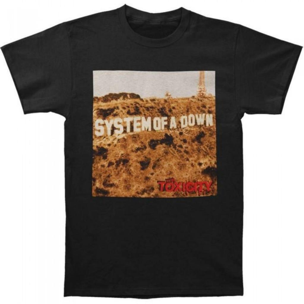 System Of A Down Unisex Adult Toxicity T-Shirt