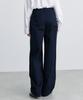 MUSINSA STANDARD WOMAN Women'S Reverse-To-Tuck Wide Chino Pants [Navy]