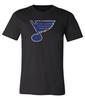 T-shirt logo St Louis Blues délavé S-6XL Suivi !! T-shirts unisexes