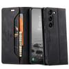 Premium Vintage Leather Wallet Case for Samsung Galaxy S23+ / S23 Plus- Flip Cover with Card Slots, Shockproof Retro Style (4 Colors)