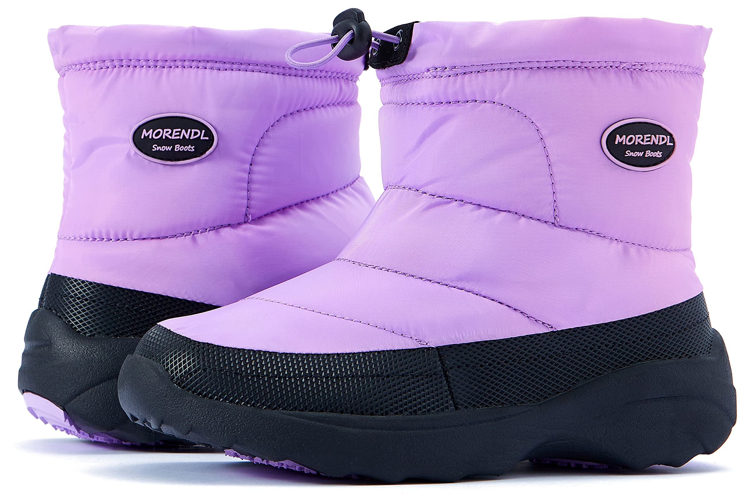 

MORENDL Снегоступы для снега и холода Лыжные 24 см Детские ботинки, Зима, Нескользящие, С рисунком, Ветрозащитные, Защита, Ботинки для девочек, Фиолетовые, фиолетовый