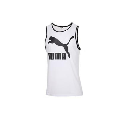 Gilet da Basket Traspirante a Girocollo in Maglia da Uomo Top Bianco 597456-02