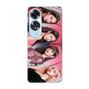 Phone Case - MANIACASE - Oppo A60 - TPU Silicone - Black - Blackpink Album