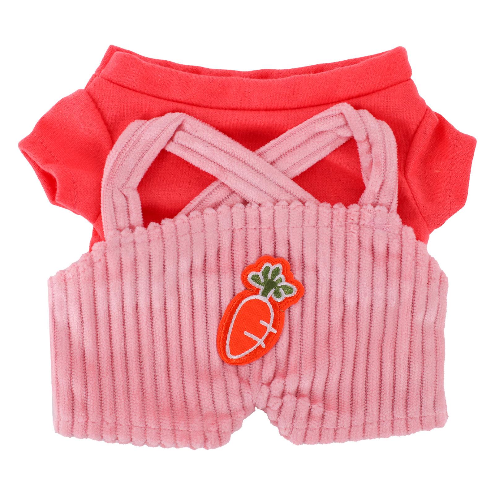 

1 комплект одежды для 30 см мягкие куклы LaLafanfan Cafe Duck Dog плюшевая игрушка комбинезон с капюшоном из мультфильма аксессуары для детей подарок для девочек fit 30cm duck