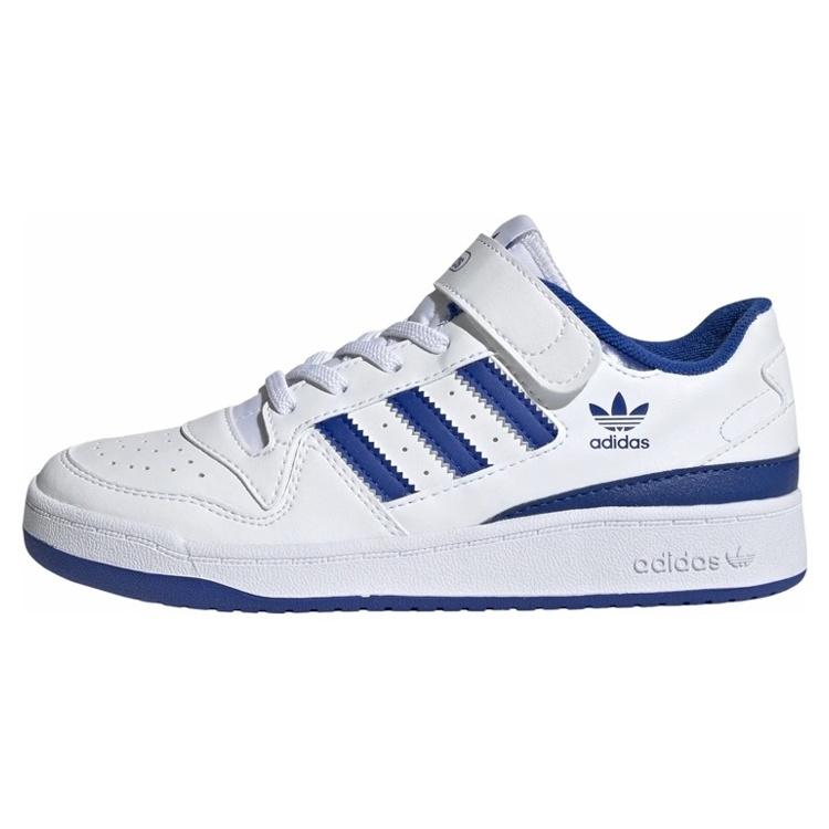 (PS) adidas Forum Low J White Royal Blue Kids FY7978 EU 28