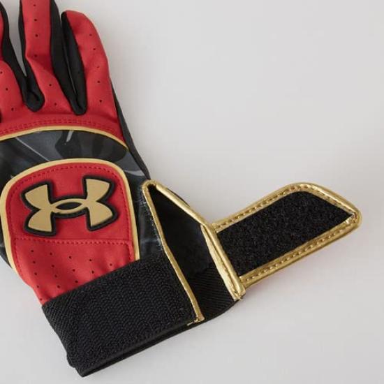 Pálkařské rukavice UA Starter Red Gold YMD [Under Armour]