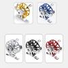 Fly Reel Right Handed Mini Lightweight Fishing Reel 53mm/50g Aluminum Alloy Ice Fishing Wheel Reel Spools Tackle Reel