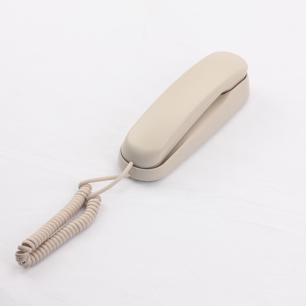 Aiek TC-990 Bürotelefon Festnetz Wandtelefon Pause Stumm- und Wahlwiederholungsfunktion Feuchtigkeitsbeständiges Dünnleitungs-Schnurtelefon Hotel Home