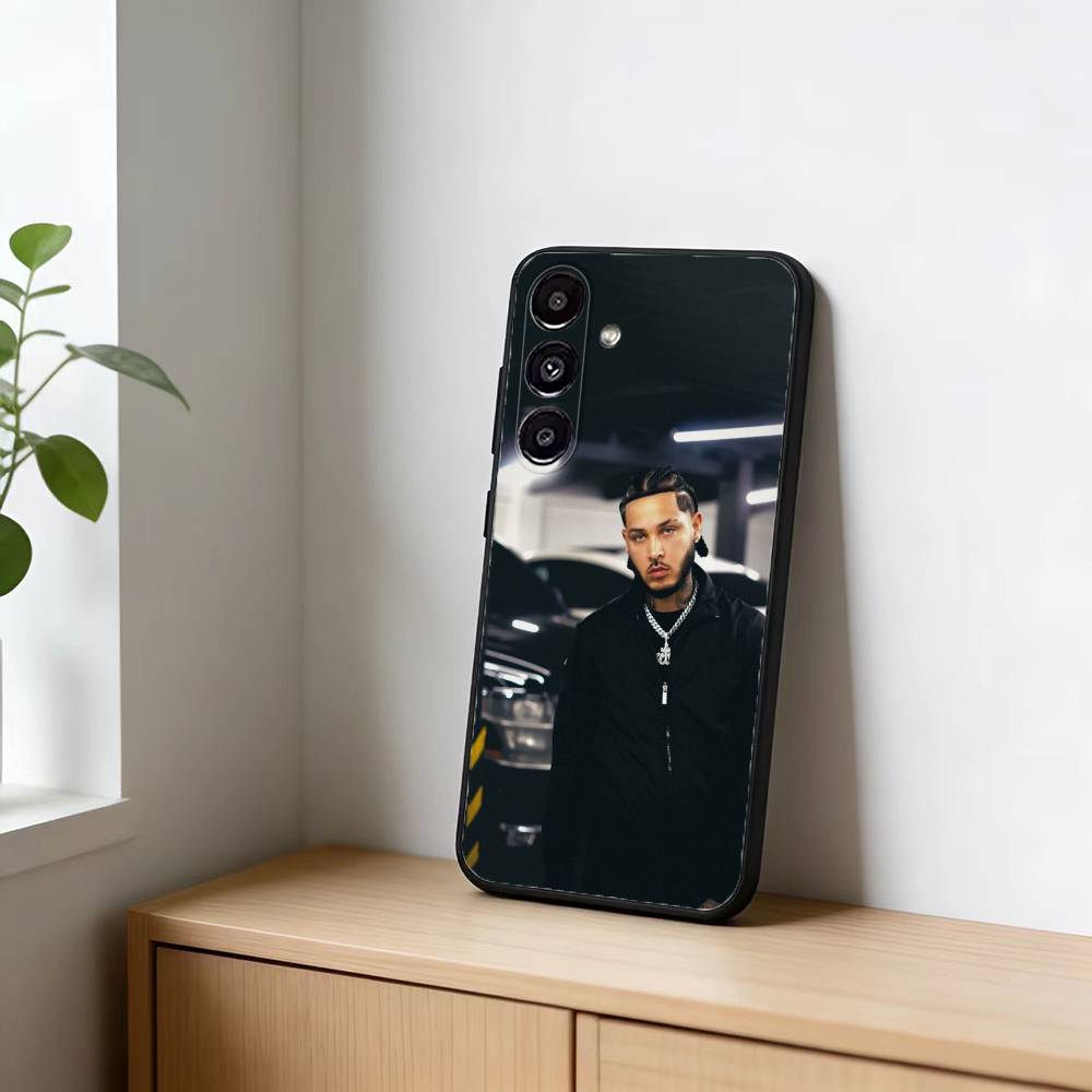 Rapper R-Roa Singer Phone Case For Samsung Galaxy A91,80,73,72 ,71,53,52,32 ,31,22,21s,20,Soft Black Case