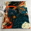 movie PPacific Rimm Throw Warm Soft Flannel Blanket Multiuse for Sofa Bed Camping Travel Nap