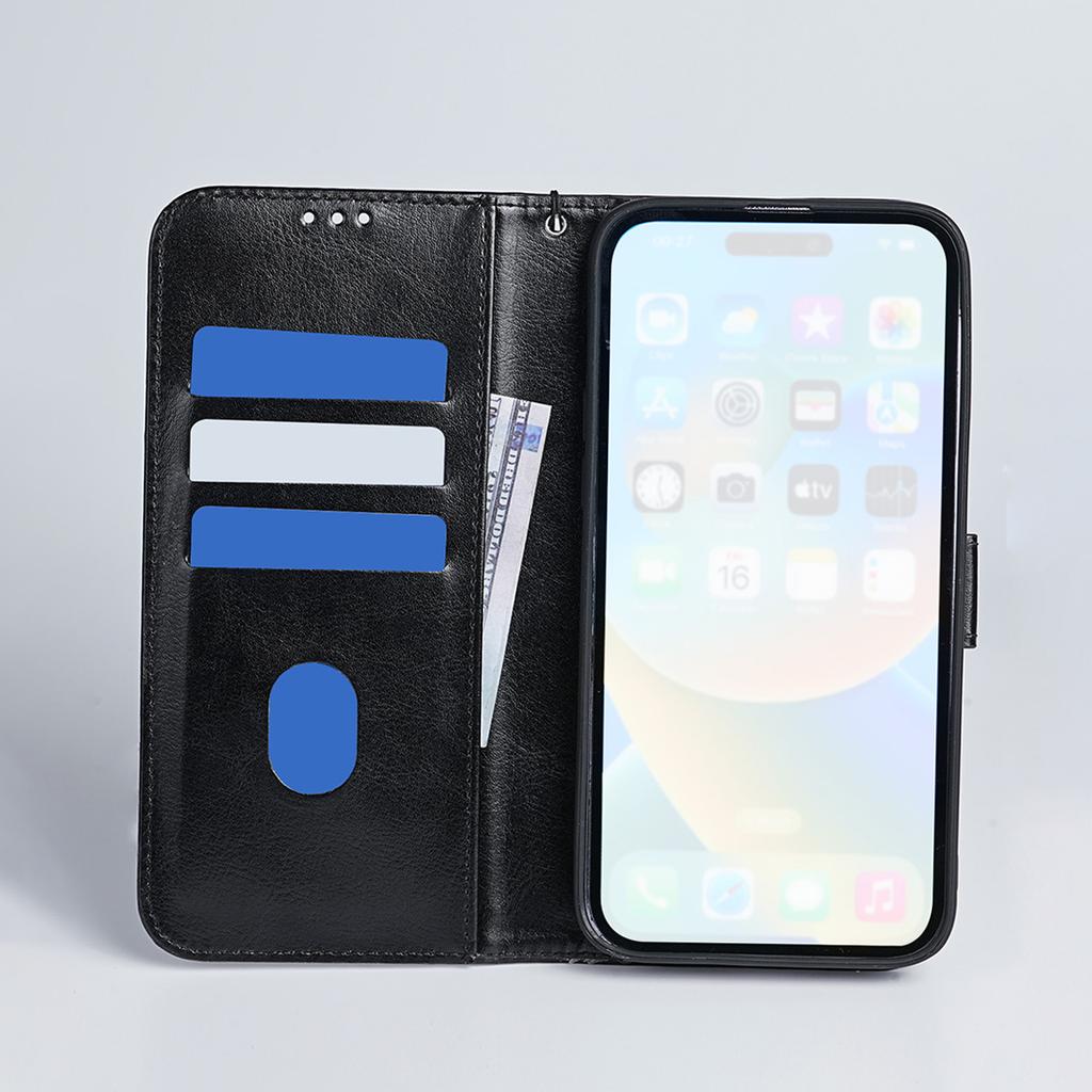 Faux Leather Case for Xiaomi Redmi 13C 12 11A 10C 10A 9T 9C 9i A1 A2 A3 Redmi Note13 12 11 10 9 8 Wallet Clamshell Phone Case