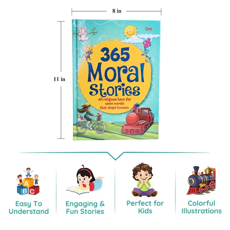 Moral Stories Book for Kids Ages A Collection of Short Illustrated Stories to Teach Moral Values, Good Habits & Life Lessons Ideal Bedtime