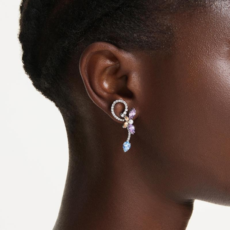 Swarovski [authentic Product Gift Bag] Multi Earring Ariana Grande Capsule 5749