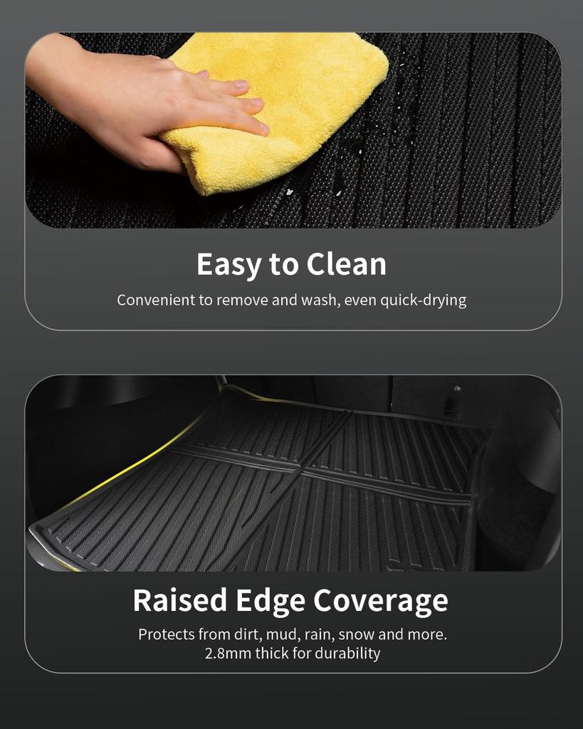 JOWUA Model Y Trunk Liner Drive Compatibility Not All-Weather (Right-Hand Guaranteed)