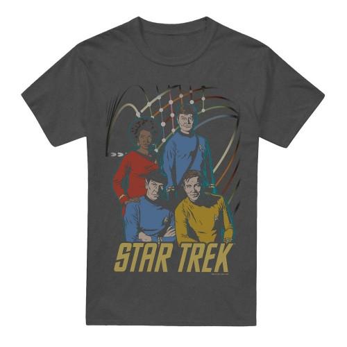 Star Trek Unisex Adult Warp Factor 4 T-Shirt