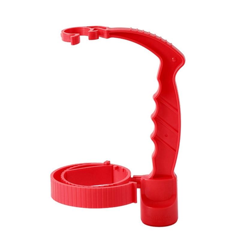 

Accuracy Flows Control Beverage Bottle Handle With Built In Opener And Nonslip Grip For Kitchen Bar Use червоний