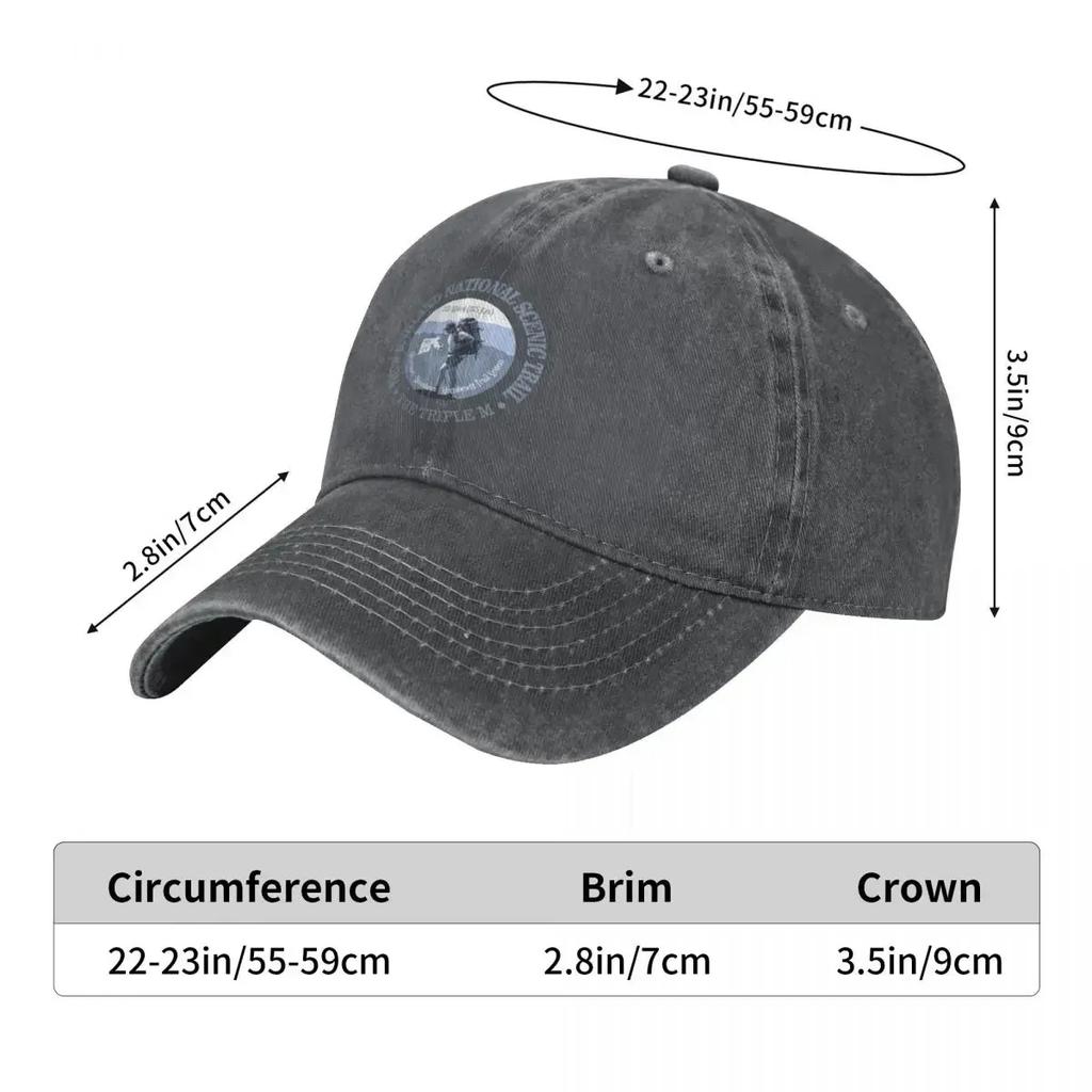 New England National Scenic Trail (BG) Baseball Cap Fashionable Luxury Brand Beach Outing Designer Hat Women Men's