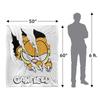 Garfield Silky Torn Supersoft Blanket