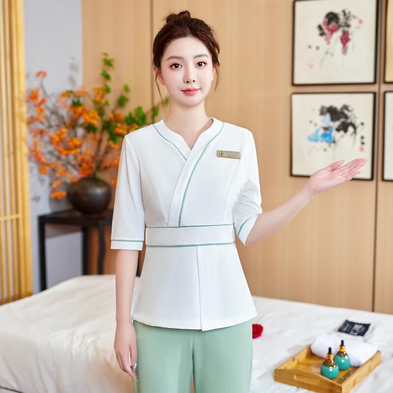 Terman Women's Summer Spa & Salon Uniform Set