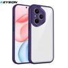 KEYSION Custodia Trasparente per Telefono per HONOR 400 400 Pro 5G Silicone+PC Cover Posteriore Trasparente Antiurto per Huawei Honor 400 Lite