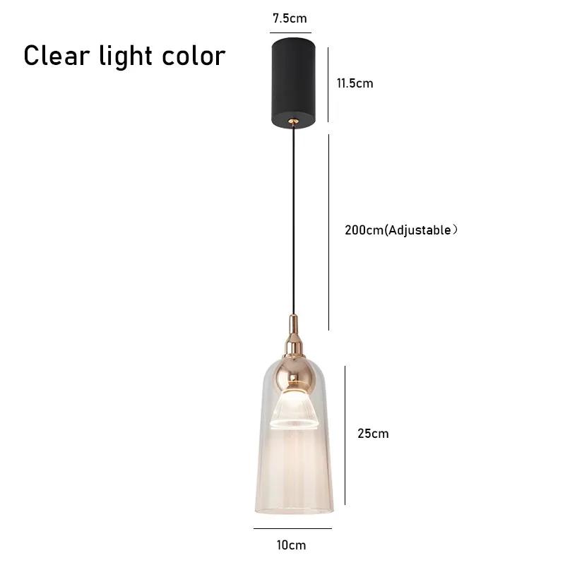 

Кремовый стиль спальня прикроватная подъемная маленькая люстра современный 5 Вт светодиодный подвесной светильник внутренние светильники обеденный стол фонарь warm light (5W)