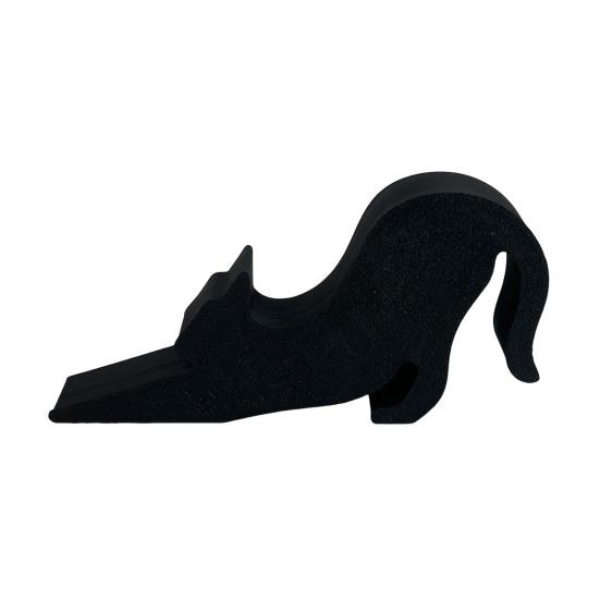 Stretched Cat Door Stopper Wedge Anti-slip Windproof No Drilling Anti-collision Carpet Tile Concrete Wooden Floor Kitten Decorative Doorstop