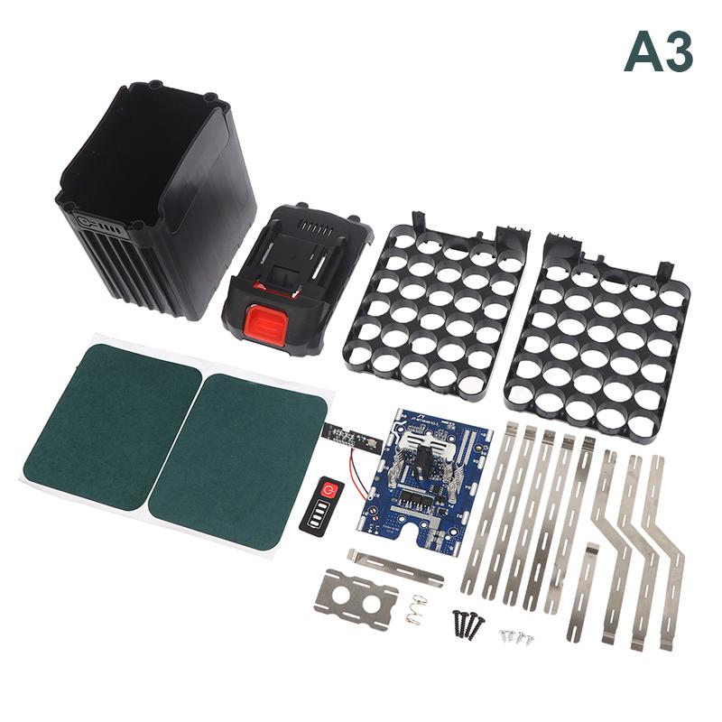 Bl18650 10/20/30 Cell Li-Ion Battery Case Pcb Charging Protection Circuit Board Shell Boxs For Mak 36V 60A Li Battery Housings