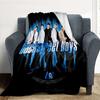 1pc Backstreet Boys Outdoor Blanket Lightweight Flannel, Soft & Warm, All-Season Use for Sofa, Outdoor, Camping, Living Room049
